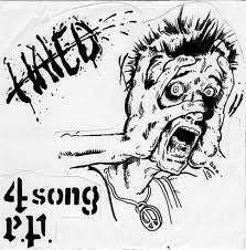 Hated : 4 Song e.p. (7", EP)